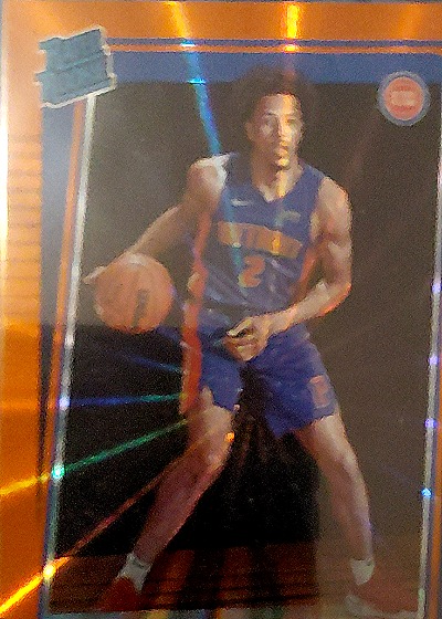 2021-22 Panini Donruss #211 Cade Cunningham Rated Rookie — front