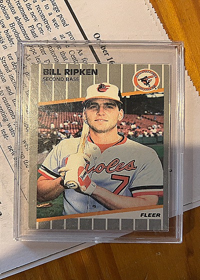 1989 Fleer #616 Bill Ripken — front