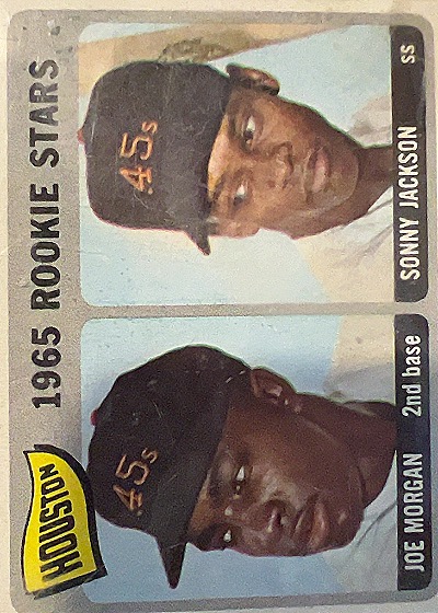 1965 O-Pee-Chee #16 Sonny Jackson Joe Morgan Rookie Stars Houston Astros — front