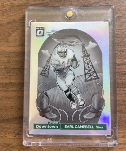 2024 Donruss Optic Downtown Legends #3 Earl Campbell — front