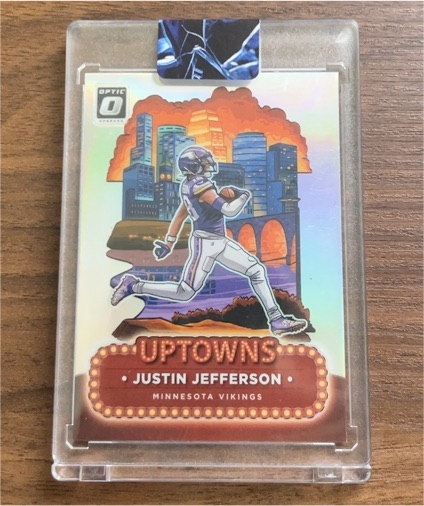 2024 Donruss Optic Uptowns #19 Justin Jefferson — front