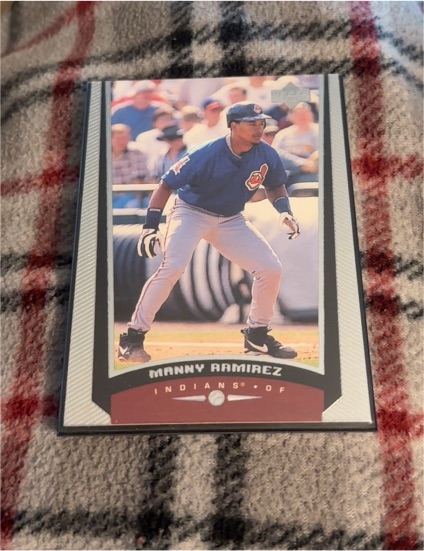 1999 Upper Deck #351 Manny Ramirez Cleveland Indians — front
