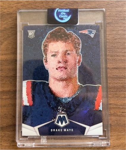 2024 Panini Mosaic #MM-DME Drake Maye — front