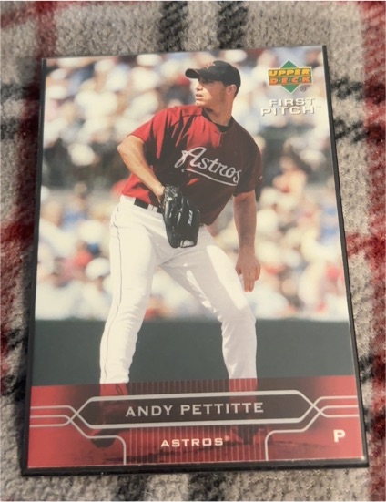 2005 Upper Deck First Pitch #85 Andy Pettitte — front