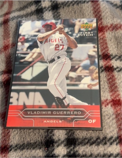 2005 Upper Deck First Pitch #7 Vladimir Guerrero — front