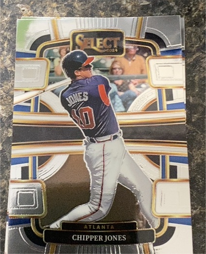 2024 Panini Select #24 Chipper Jones — front
