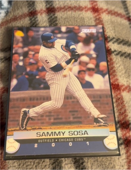 2001 Topps Stadium Club #20 Sammy Sosa — front