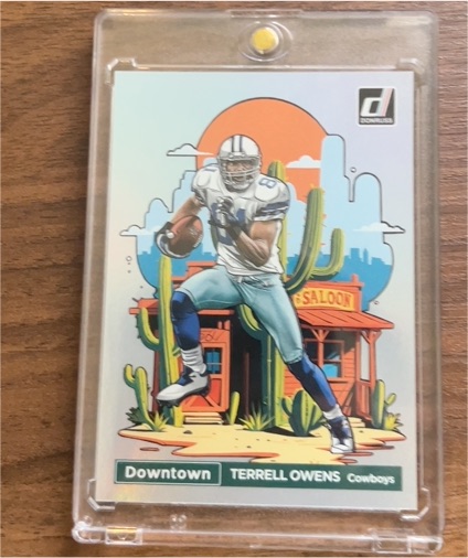 2024 Donruss Downtown #8 Terrell Owens — front