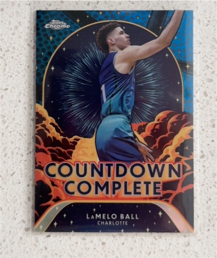 2024-25 Topps Chrome #CC-2 LaMelo Ball Countdown Complete — front