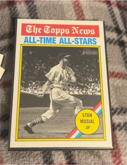 2025 Topps Heritage #350 Stan Musial — front