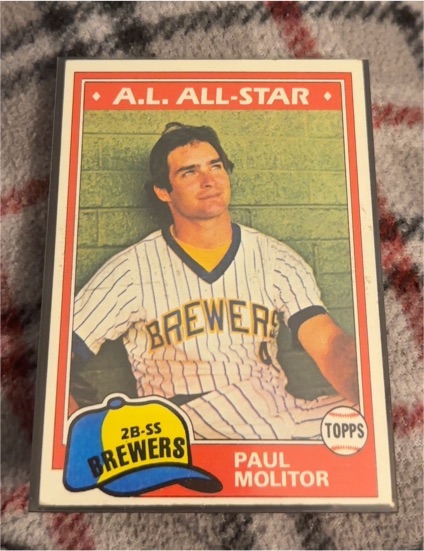 1981 Topps #300 Paul Molitor — front