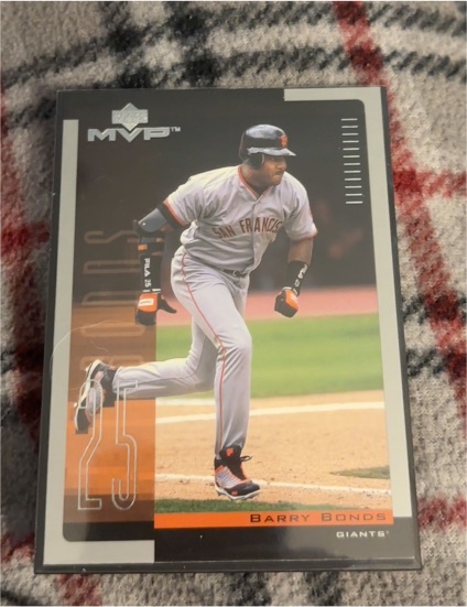 2001 Upper Deck MVP #238 Barry Bonds — front