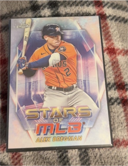 2023 Topps Series 1 Stars of MLB Chrome #SMLBC-8 Alex Bregman — front