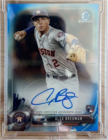 2016 Bowman Chrome #BCA-AB Alex Bregman — front
