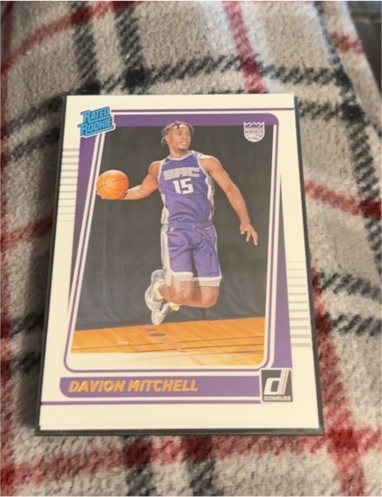 2021-22 Panini Donruss #205 Davion Mitchell — front