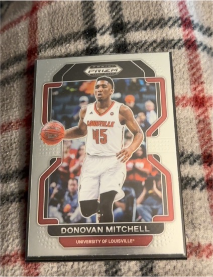 2022 Panini Prizm Draft Picks #15 Donovan Mitchell — front