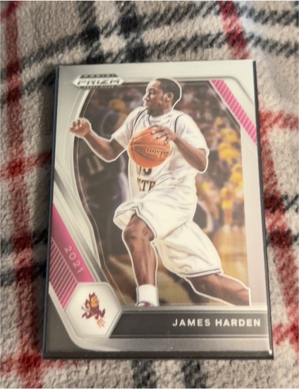 2021 Panini Prizm Draft Picks #53 James Harden — front
