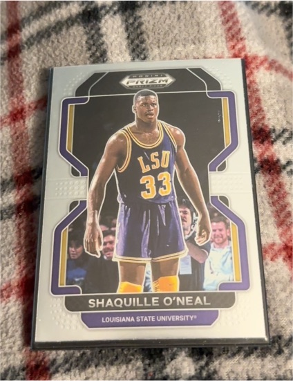 2022 Panini Prizm Draft Picks #44 Shaquille O'Neal LSU Tigers — front