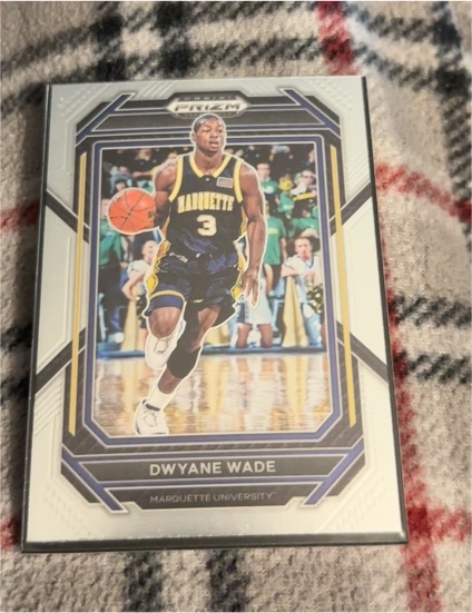 2023 Panini Prizm Draft Picks #99 Dwyane Wade Marquette Golden Eagles — front