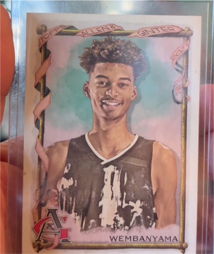 2023 Topps Allen & Ginter #271 Victor Wembanyama — front