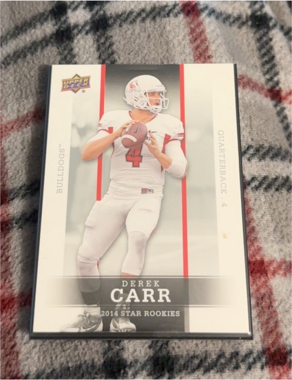 2014 Upper Deck Star Rookies #10 Derek Carr — front