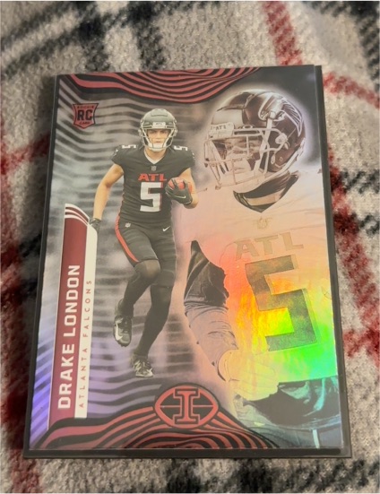 2022 Panini Illusions #6 Drake London — front