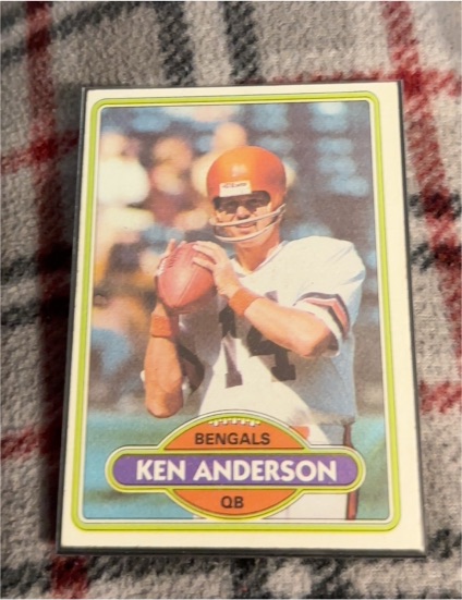 1980 Topps #388 Ken Anderson — front