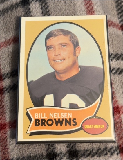 1970 Topps #65 Bill Nelsen Cleveland Browns — front