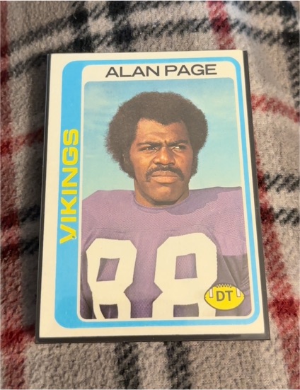 1978 Topps #406 Alan Page — front