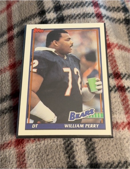 1991 Topps #161 William Perry — front