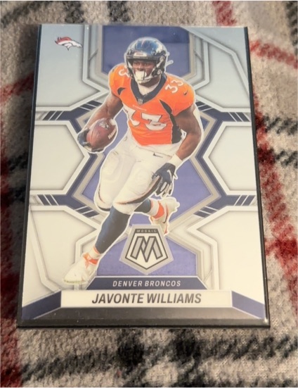 2022 Panini Mosaic Javonte Williams — front