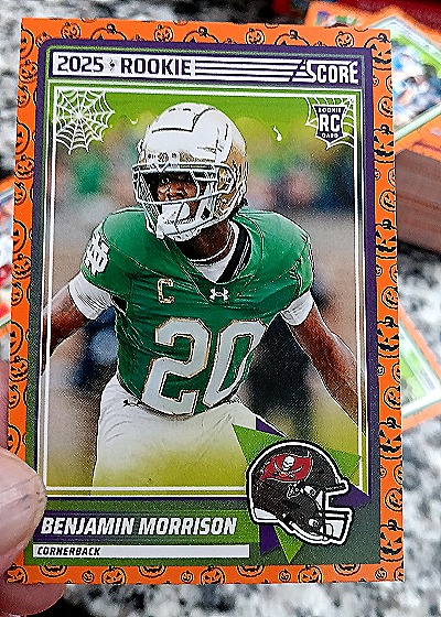 2025 Panini Score-A-Treat #93 Benjamin Morrison — front