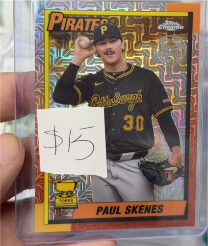 2025 Topps Series 1 #T90C-32 Paul Skenes — front
