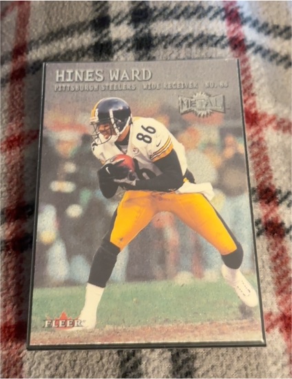 2000 Fleer Metal #180 Hines Ward — front