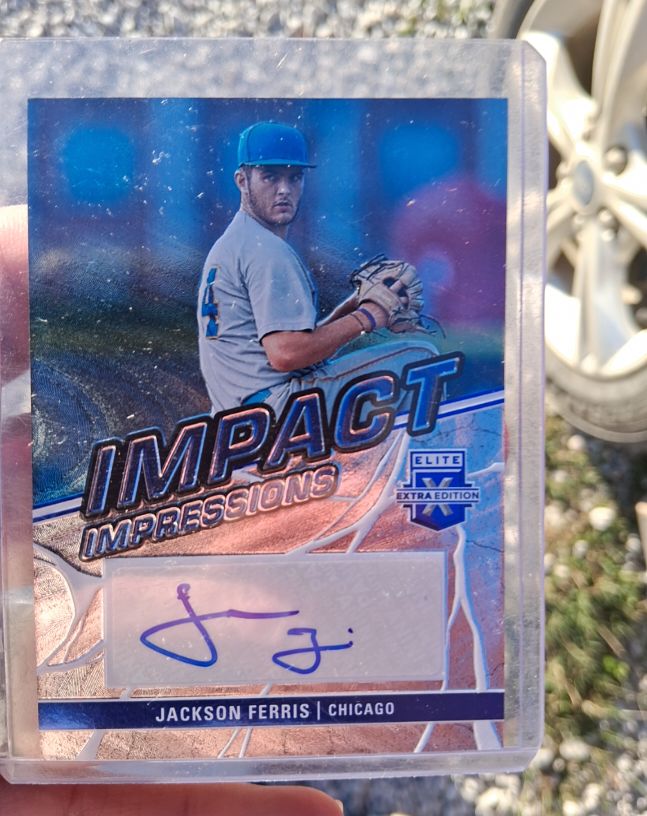2023 Panini Elite Extra Edition Impact Impressions #II-JFR Jackson Ferris — front