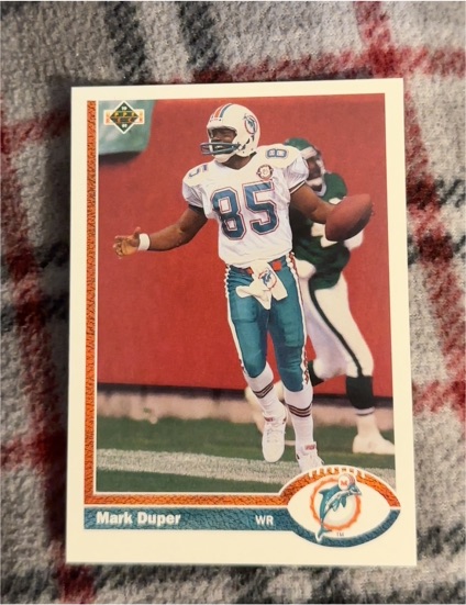 1991 Upper Deck #335 Mark Duper — front