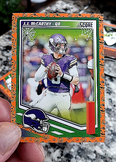 2025 Panini Score-A-Treat #291 J.J. McCarthy — front