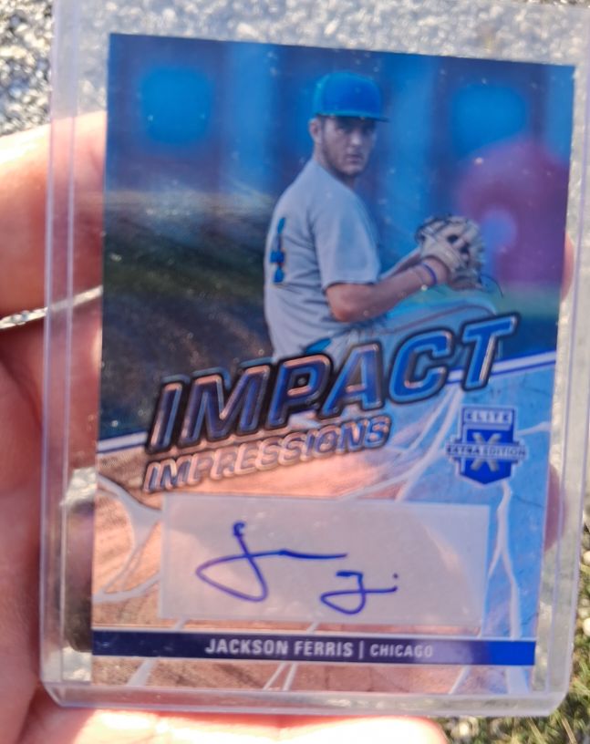 2023 Panini Elite Extra Edition Impact Impressions #II-JFR Jackson Ferris — front