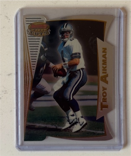 1996 Bowman's Best Cuts #BC14 Troy Aikman — front