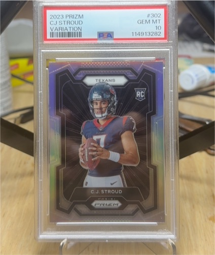 2023 Panini Prizm #302 C.J. Stroud Variation — front