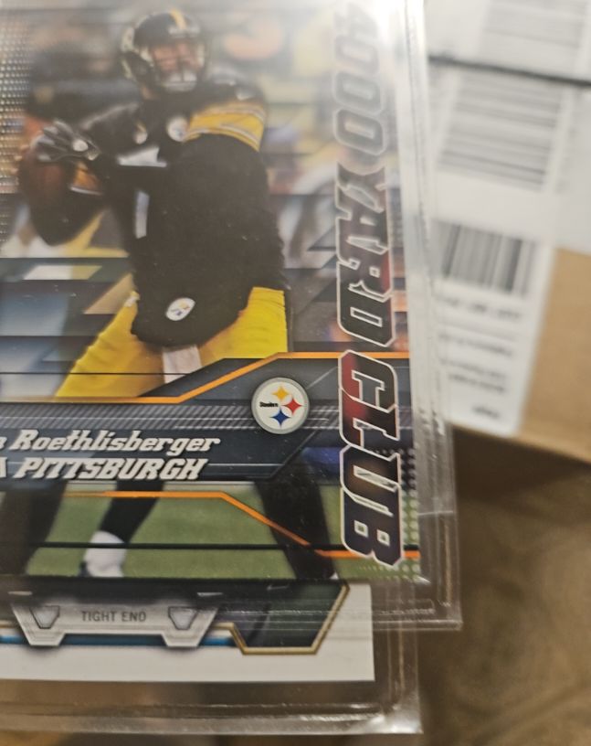 2014 Topps 4000 Yard Club #7 Ben Roethlisberger — front