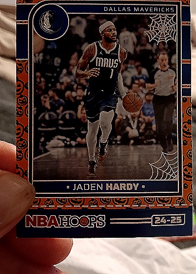 2024-25 Panini NBA Hoops #24-25 Jaden Hardy — front
