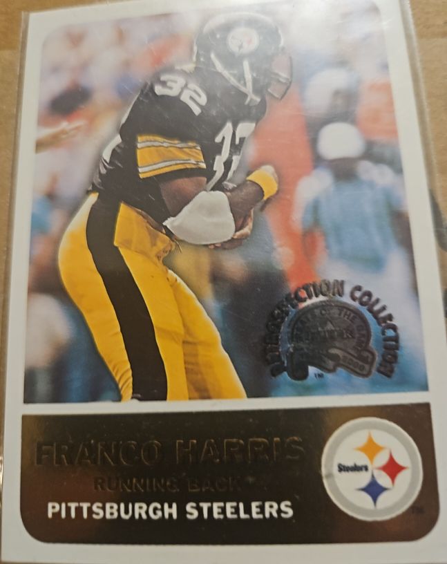 2000 Fleer Greats of the Game Retrospection Collection #4 Franco Harris — front