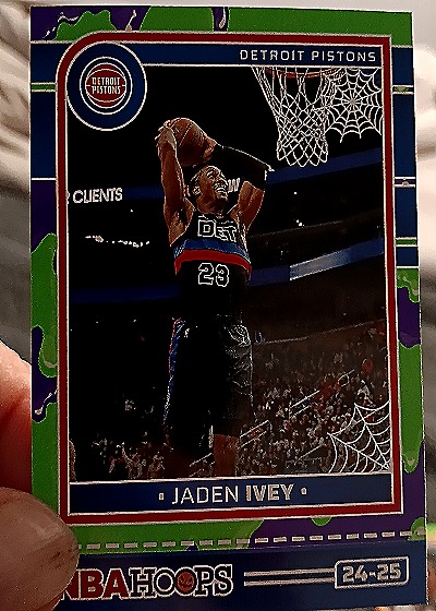 2024-25 Panini NBA Hoops #24-25 Jaden Ivey — front