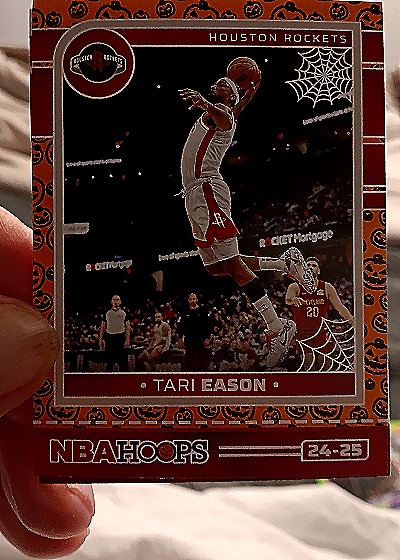 2024-25 Panini NBA Hoops Haunted Hoops #21 Tari Eason — front