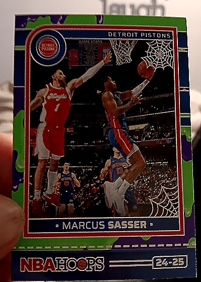 2024-25 Panini Haunted Hoops #42 Marcus Sasser — front