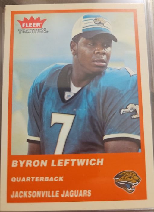 2004 Fleer Tradition #47 Byron Leftwich — front