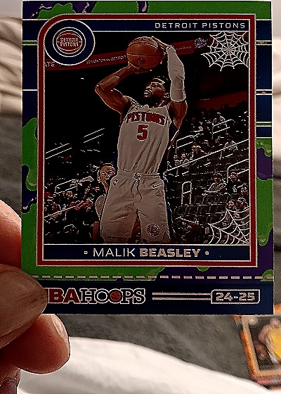 2024-25 Panini NBA Hoops #24-25 Malik Beasley — front