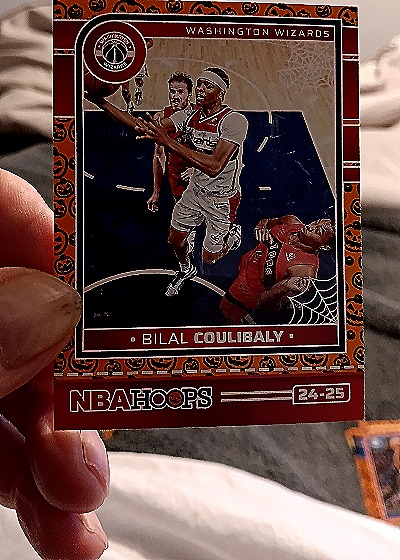 2024-25 Panini Haunted Hoops #164 Bilal Coulibaly — front