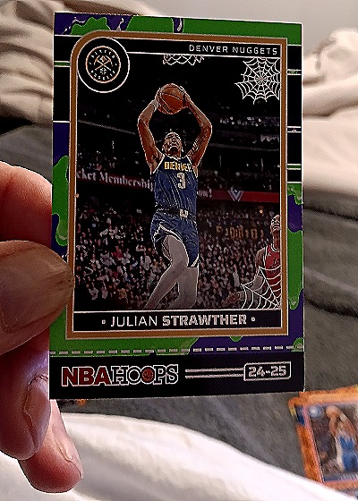 2024-25 Panini Haunted Hoops #180 Julian Strawther — front